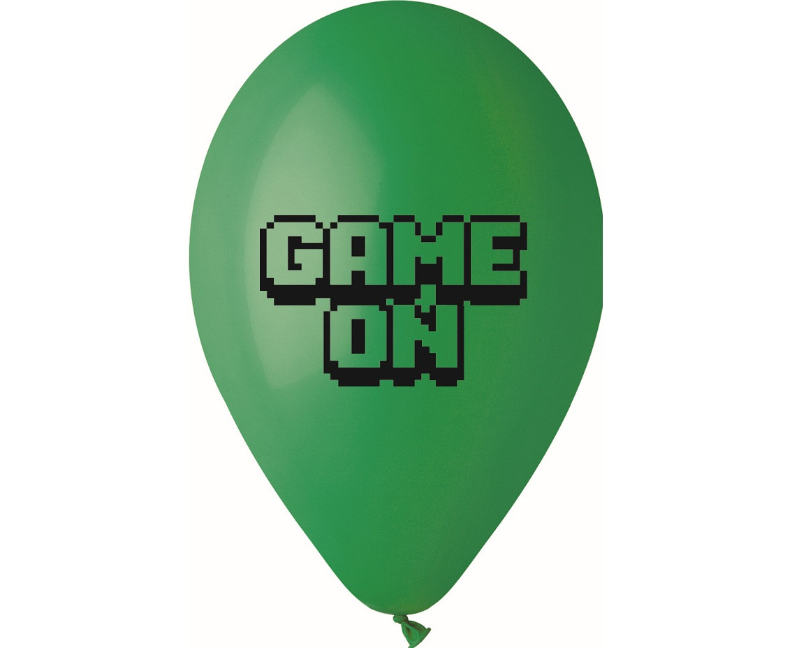 Balloons Game On, 12"/ 5 pcs.